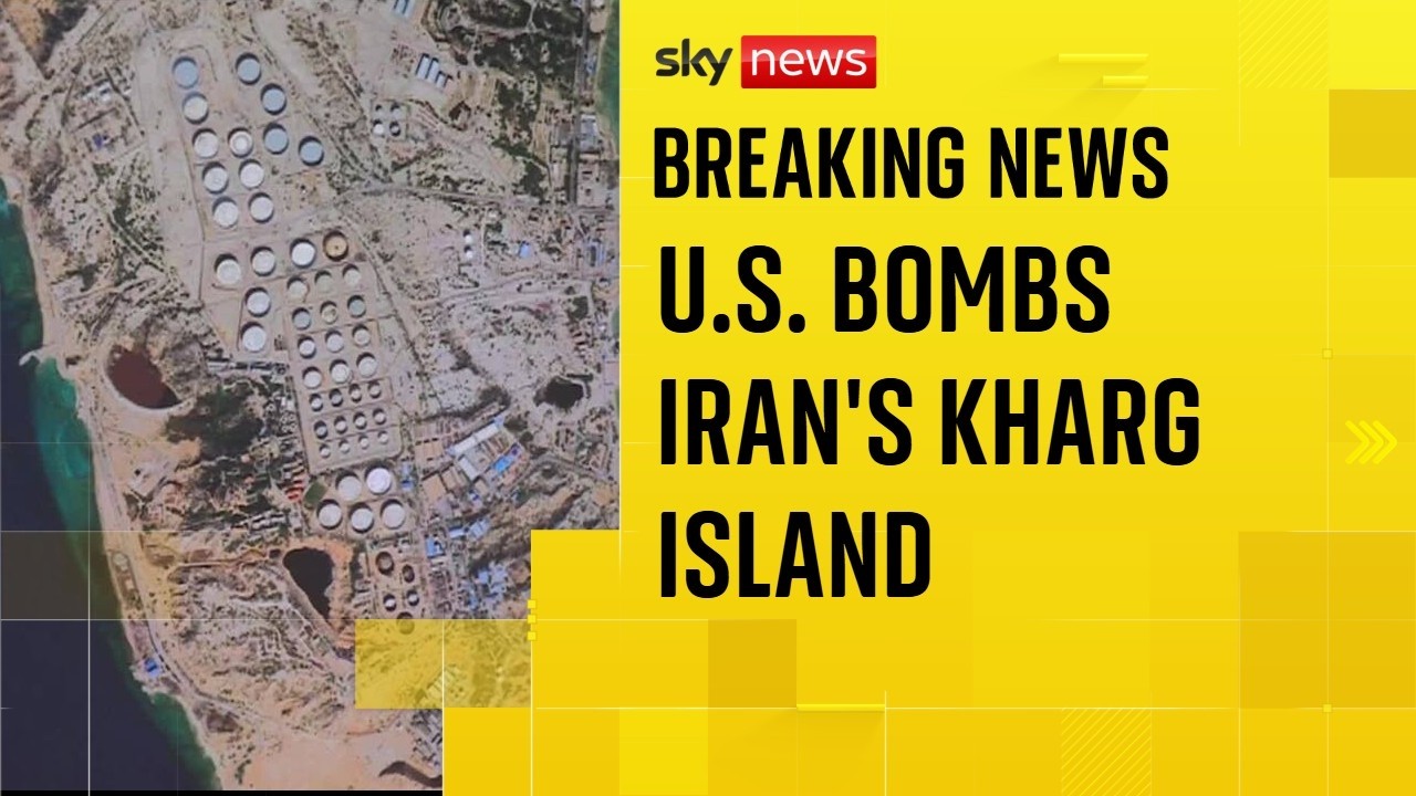 US ‘obliterates’ military targets on Kharg Island, says Trump