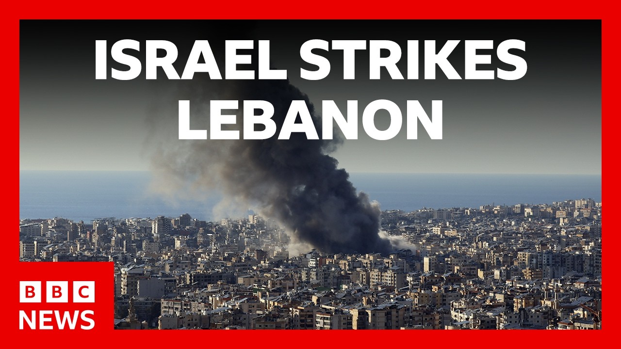 US urges citizens to leave Lebanon during US-Israel war with Iran | BBC News