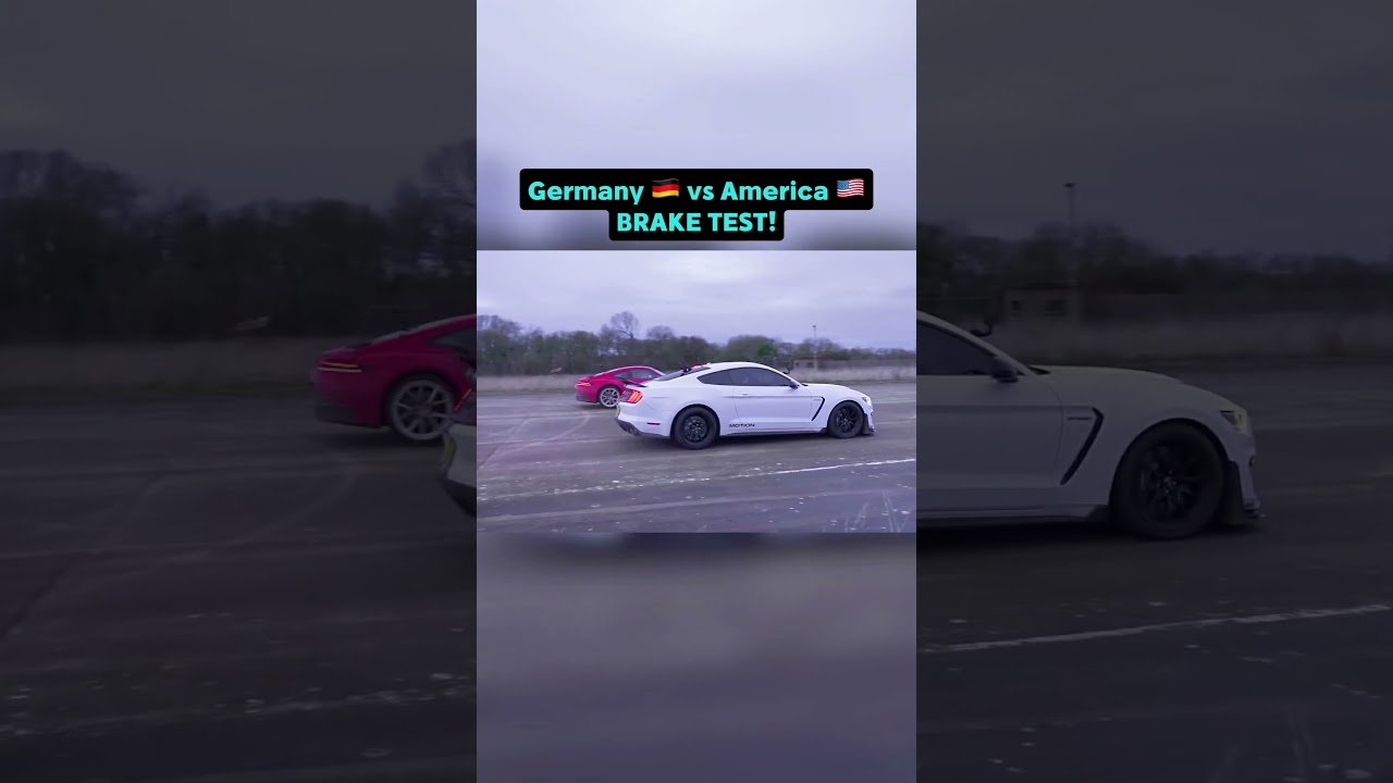 🇺🇸 USA  v Germany 🇩🇪: BRAKE TEST