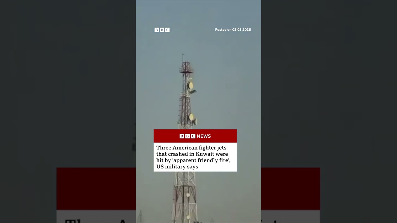 Video appears to show US fighter jet crashing in Kuwait. #Iran #Israel #US #F15 #BBCNews
