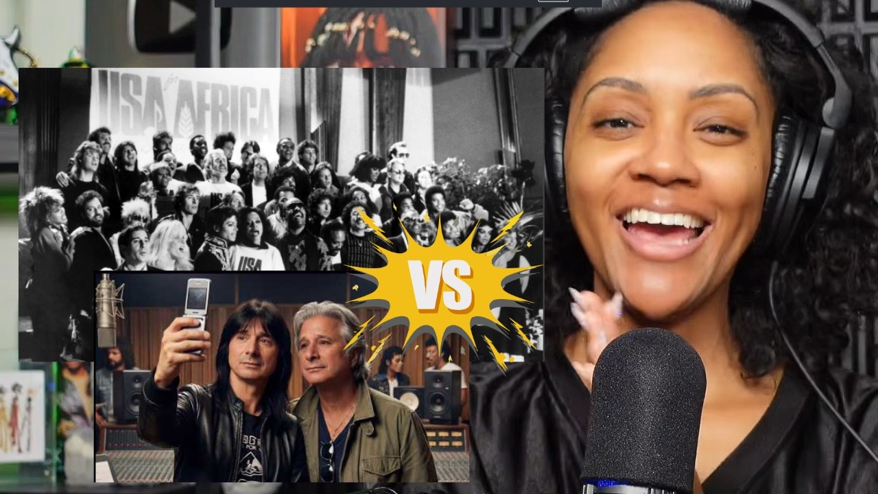 We Are the World Then vs Now | Can I Identify the Iconic Legends? | BRITTREACTS