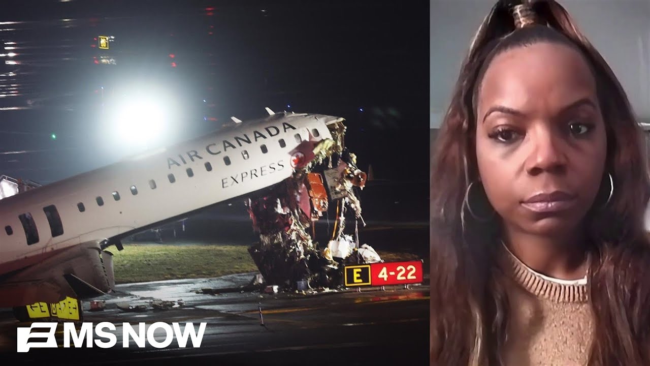 We ‘got thrown out of our seats’: Passenger details moment of LGA runway crash