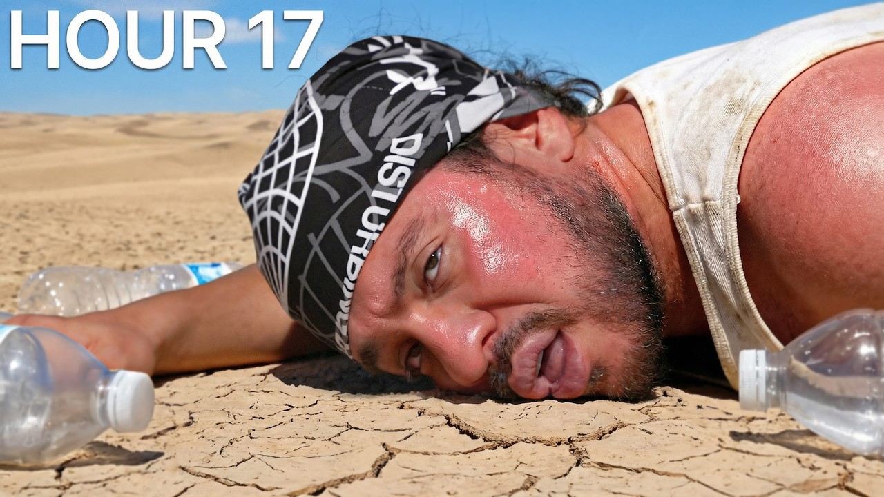 We Survived 24 Hours Straight in a Desert