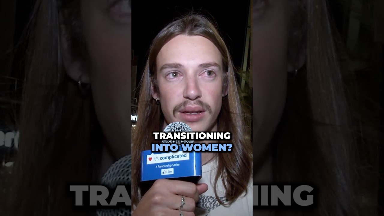 Why are men transitioning into women?