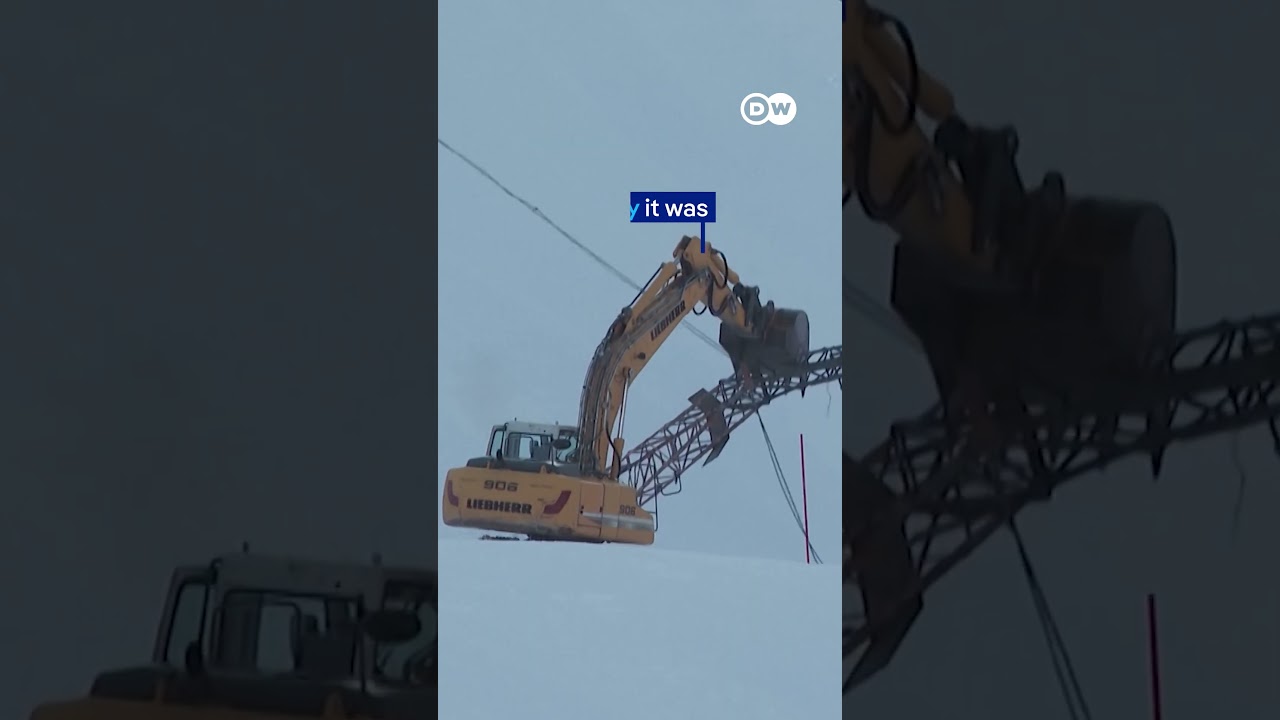 Why blow up Germany’s last ski lift built on a glacier? | DW News