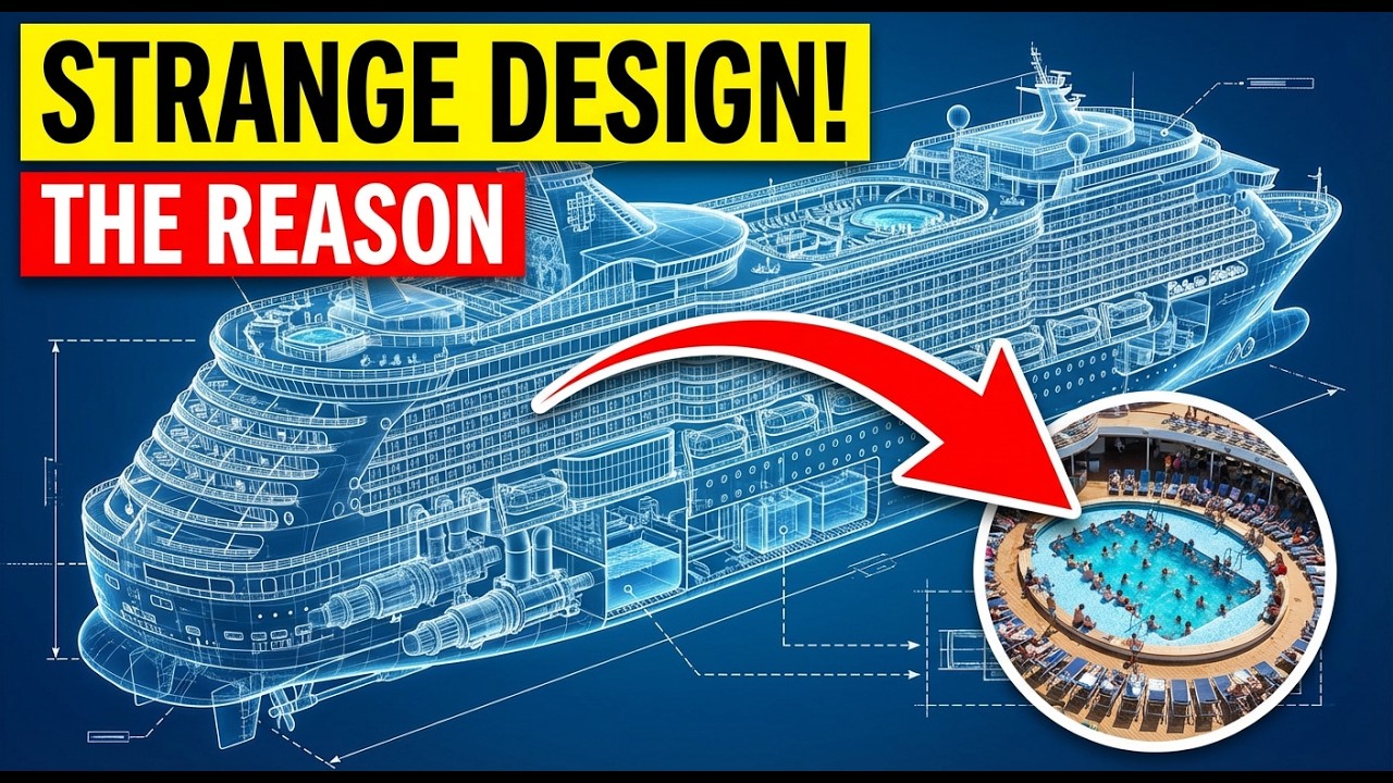 Why Cruise Ships Are Designed So Strangely (Secrets That Cruises Don’t Tell You)