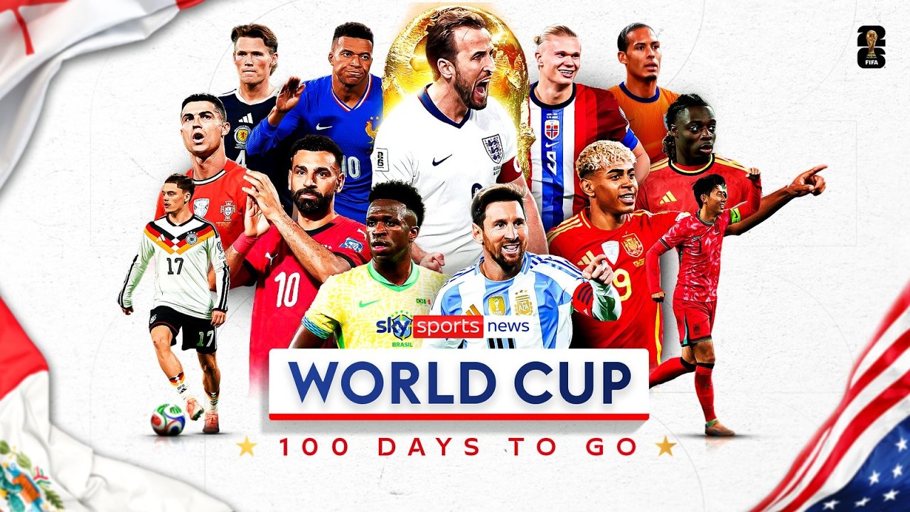 World Cup: 100 days to go | Can England go all the way? | What happens if Iran can’t compete?