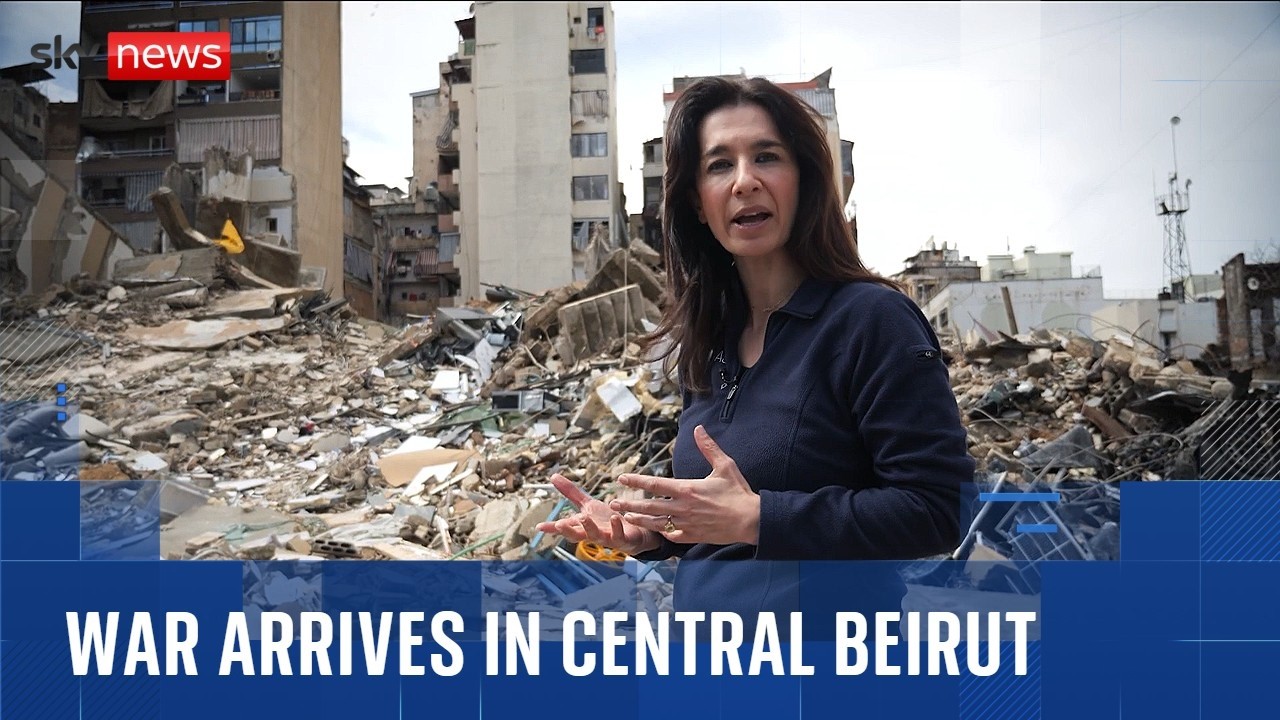 Yalda Hakim speaks to those affected by Israeli attacks on central Beirut