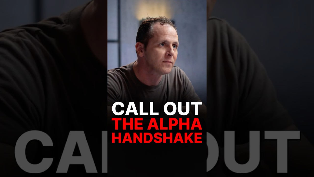 YOU NEED TO CALL OUT THE ALPHA HANDSHAKE 😱