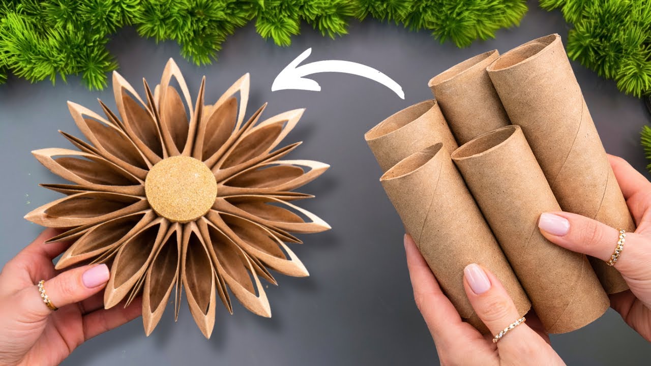 You Won’t Believe This Is Made from Paper Towel Rolls 😳