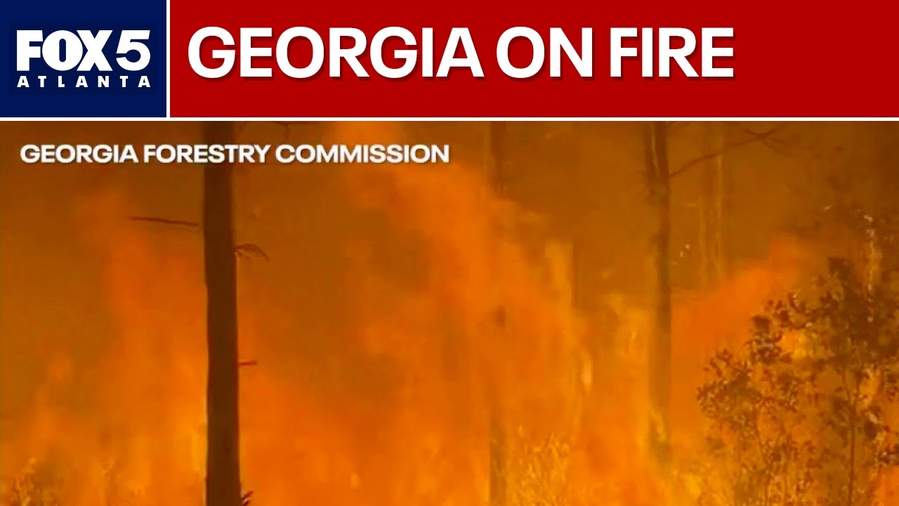 1,000 evacuated as Georgia wildfires rage out of control | FOX 5 News
