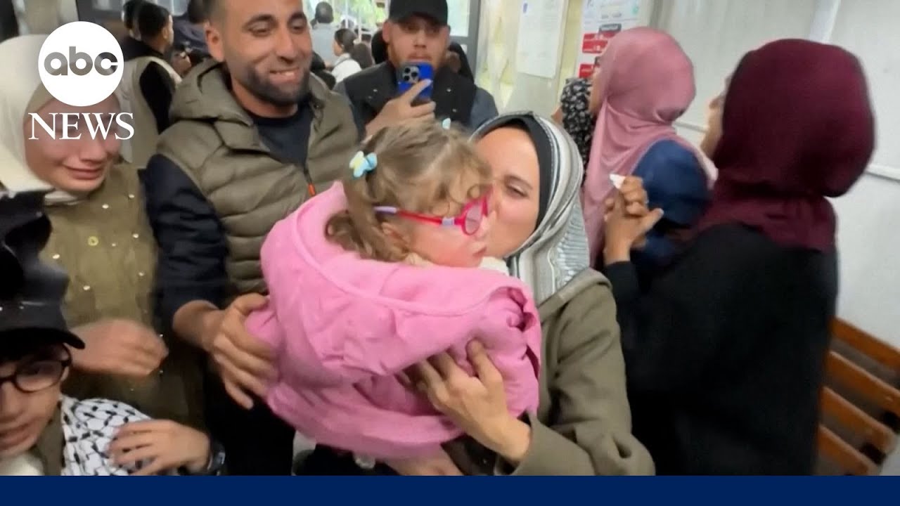 2-year-old Palestinian toddler reunites with mom in Gaza years after start of war