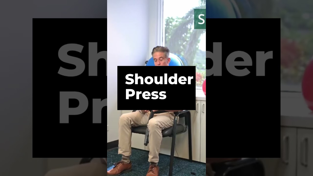 3 Elastic band exercises for your arms #seniorfitness #seniorcitizens #physicaltherapy #physio