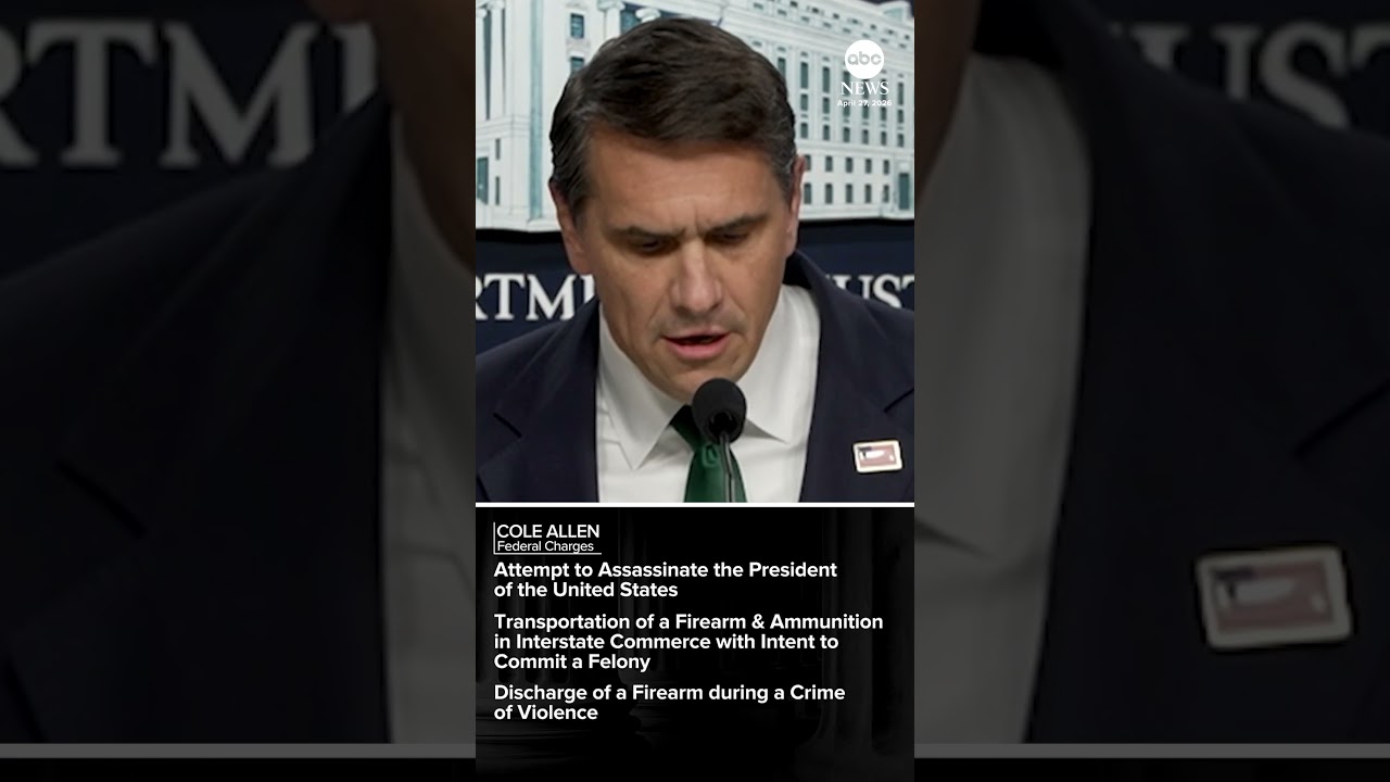 Acting Attorney General Todd Blanche laid out the charges against Cole Allen