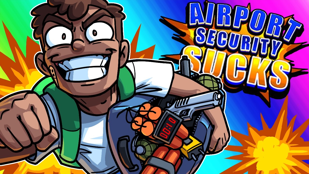 Airport Security Sucks – Lots And Lots Of Explosions!