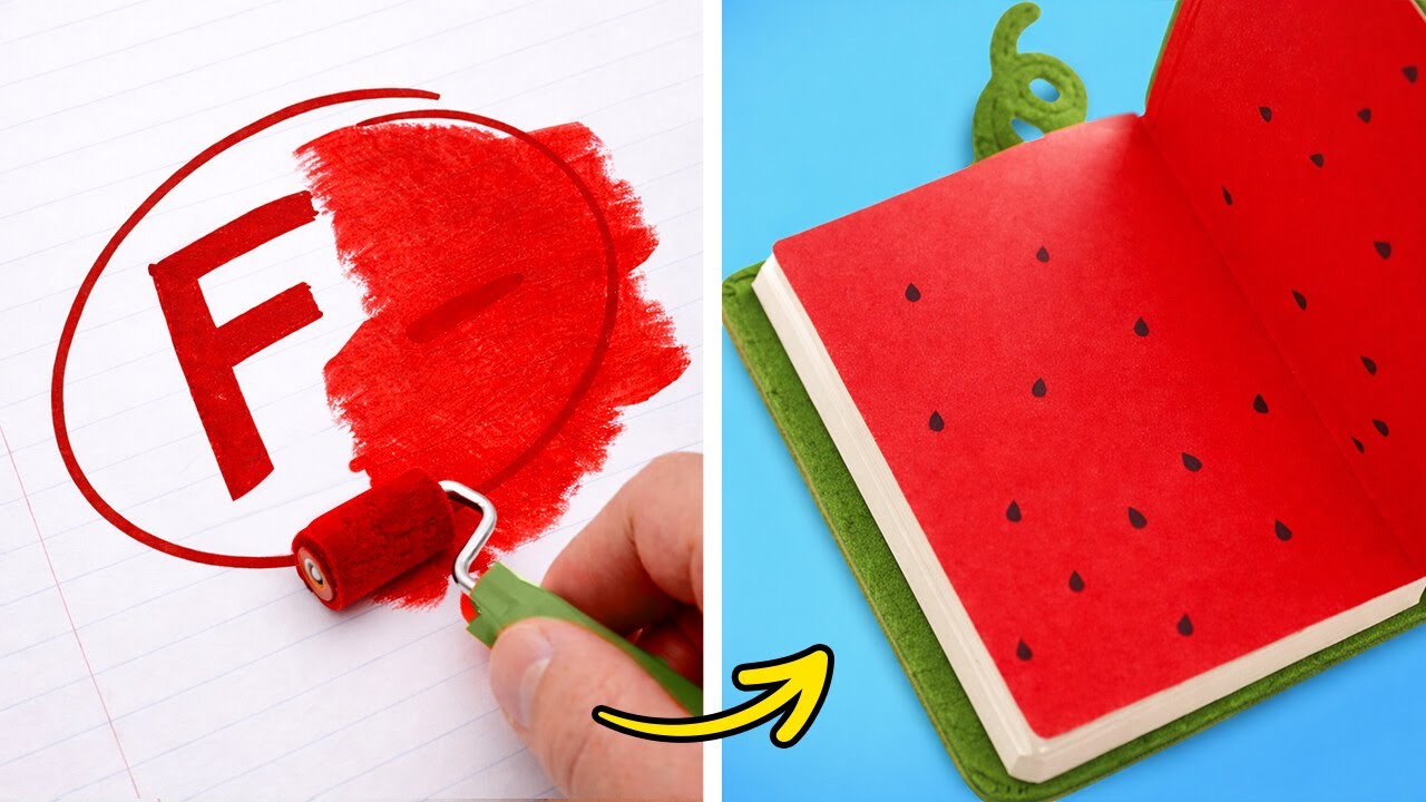 🍉 AMAZING PAPER CRAFTS & Squishes Anyone Can Make at Home! 💖✨