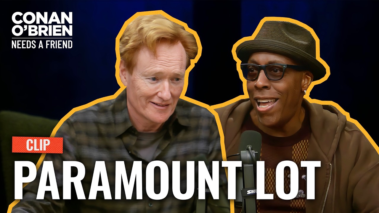 Arsenio Hall Recalls “Absurd” Encounter With Paramount Security | Conan O’Brien Needs A Friend