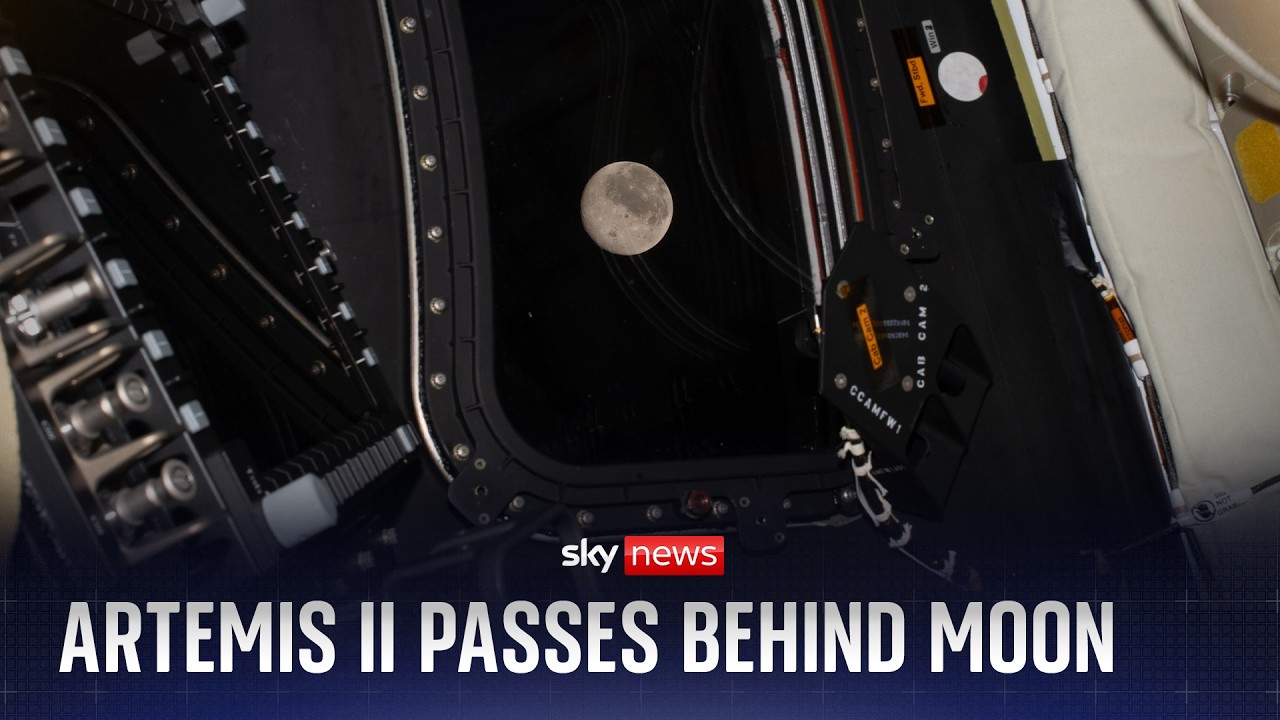 Artemis II communication blackout before crew witness ‘Earthrise’ on far side of the Moon