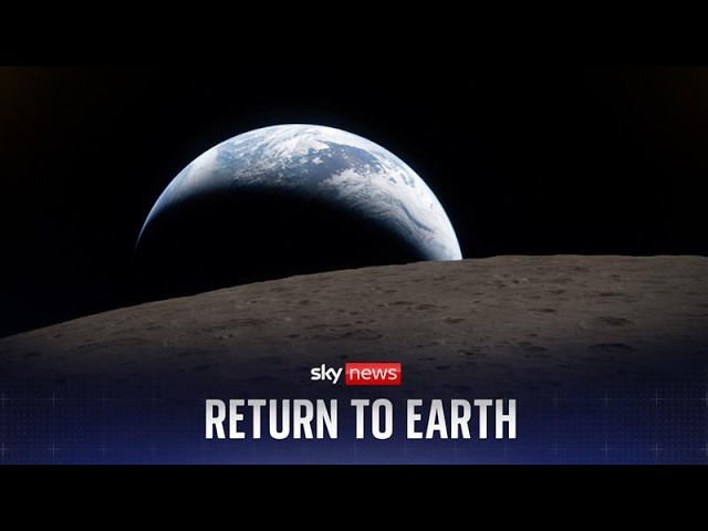 Artemis II enters final stage of moon mission | Sky News special programme