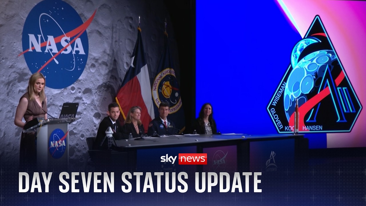 Artemis II update from NASA mission control