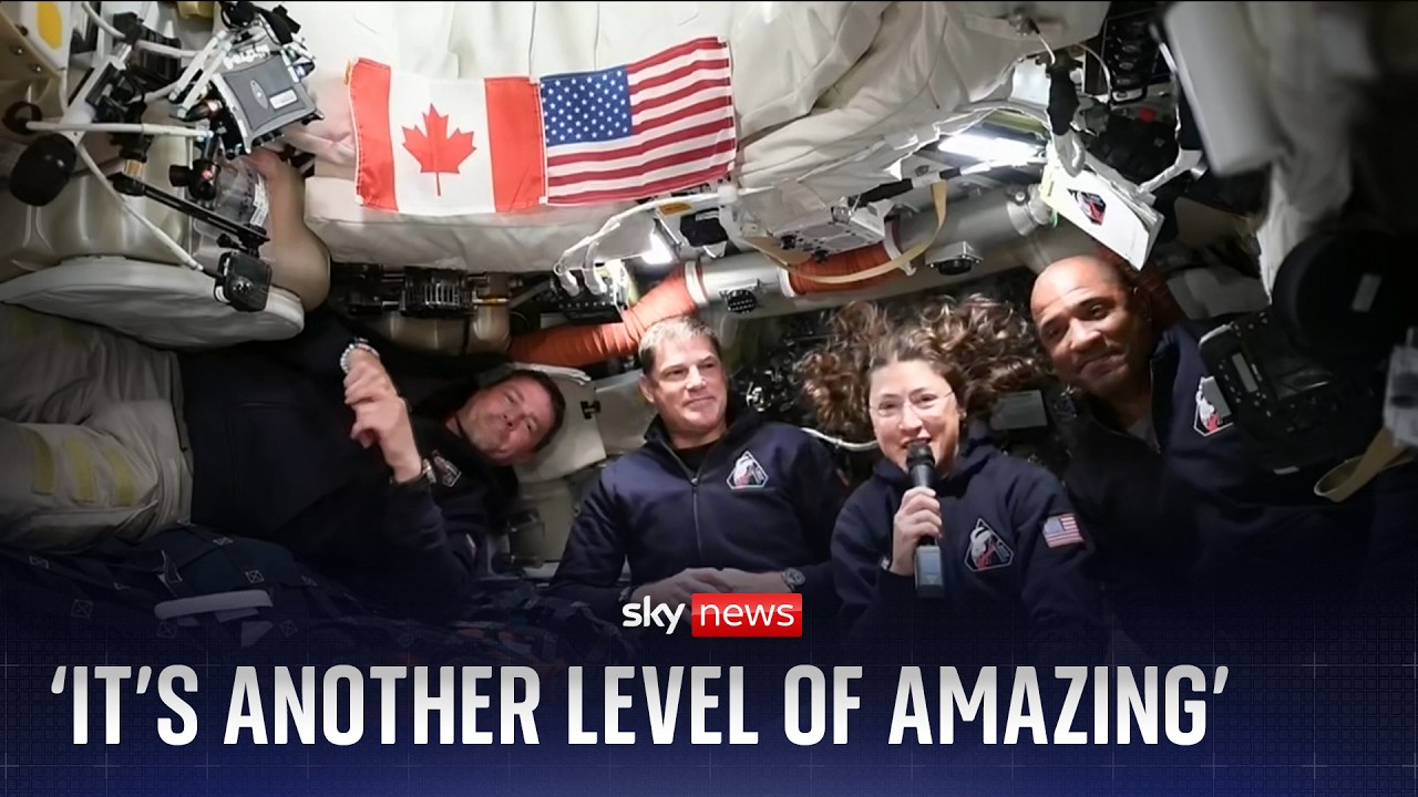 ‘Awe-inspiring’: Artemis II crew share disbelief on day four
