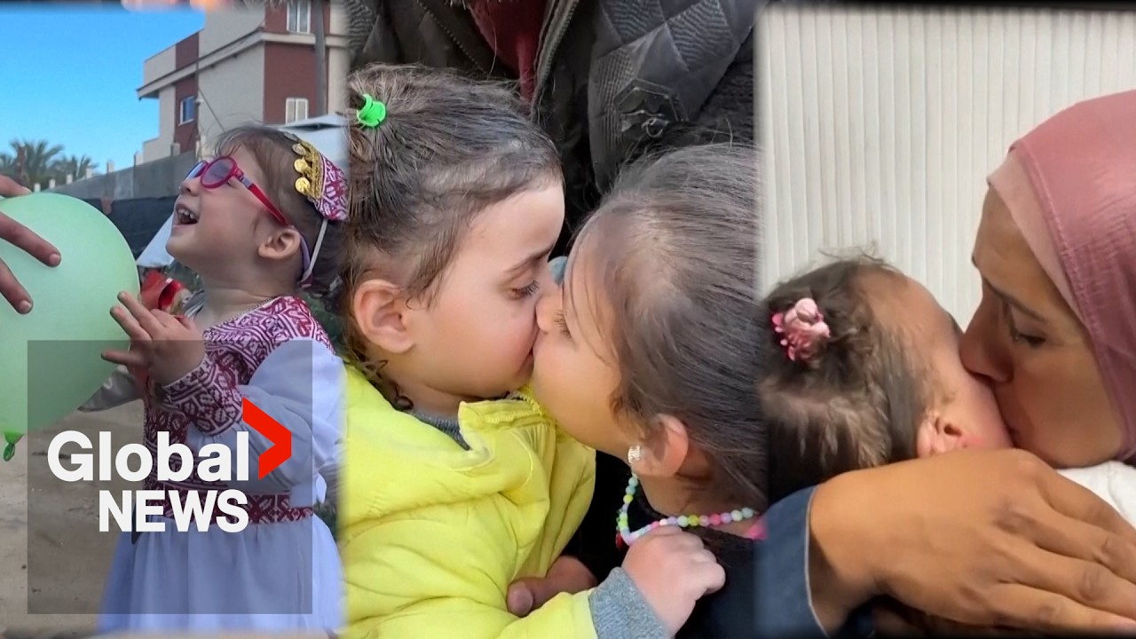 Babies evacuated from Gaza 2 years ago returned to their overjoyed parents