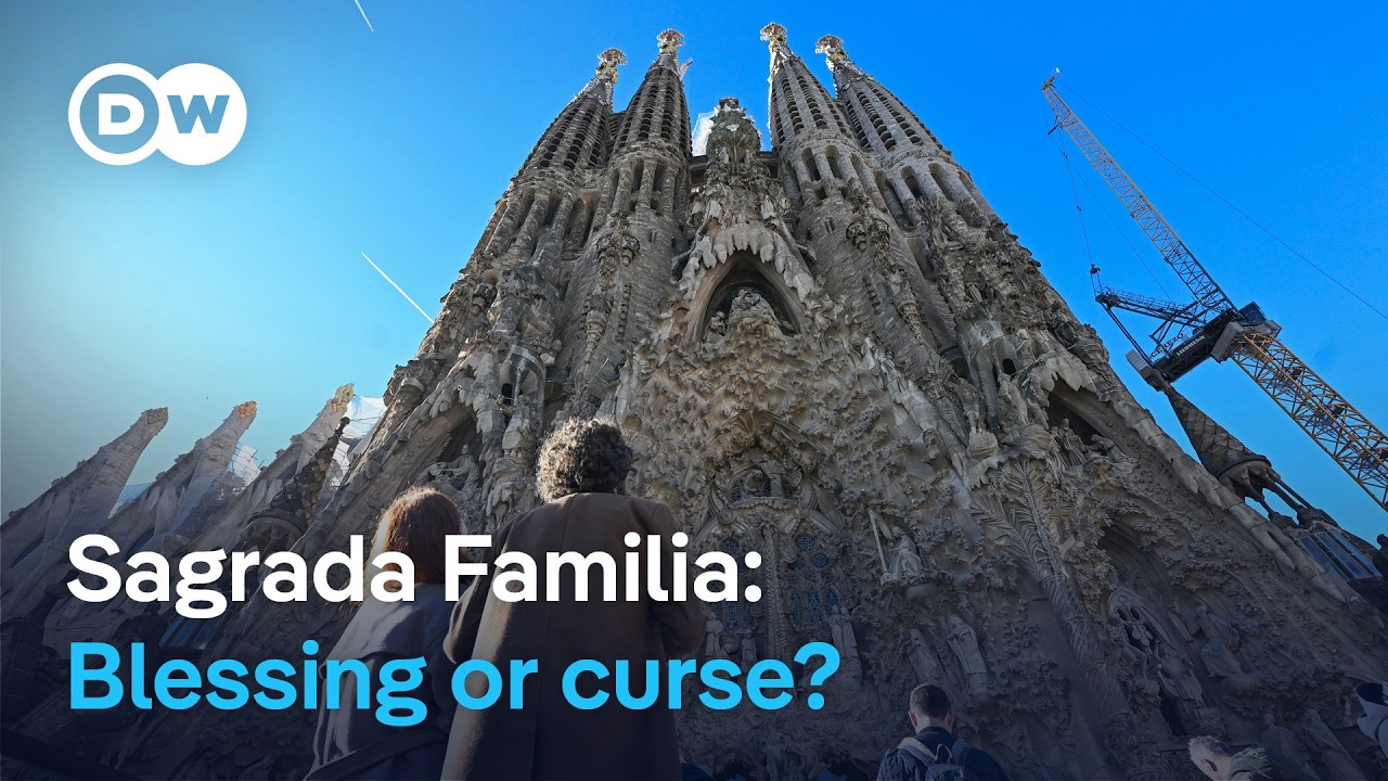 Barcelona’s Sagrada Familia becomes the world’s tallest church as neighbors fear eviction | DW News
