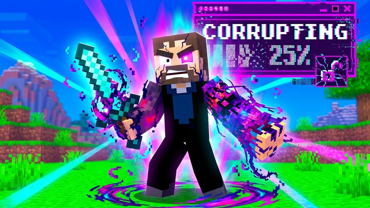 Becoming C̶̺O̷R̴̟R̸͖U̶̱P̷T̴̪E̸͎D̶̺  in Minecraft