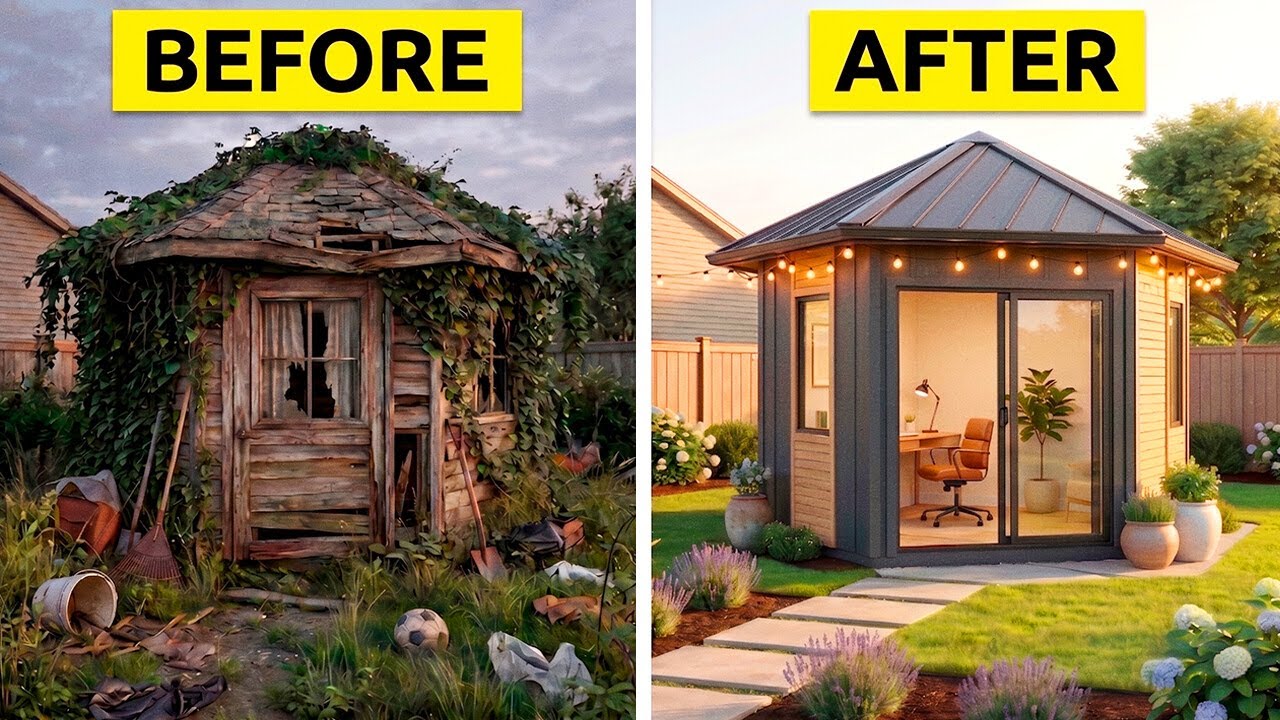 Before & After: Terrace Renovation That Looks Unreal 😍✨