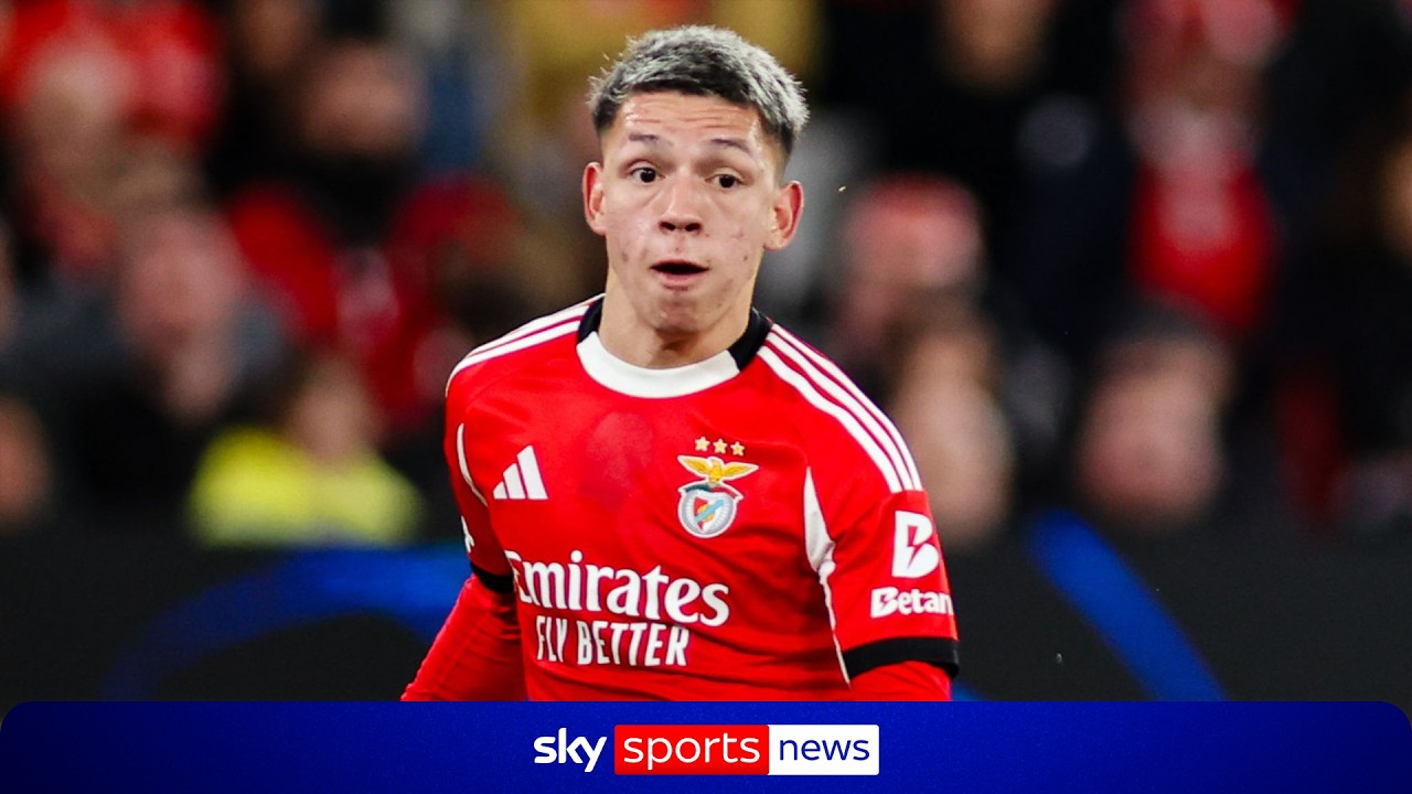 Benfica’s Gianluca Prestianni has been given a six-match ban by UEFA for discriminatory conduct