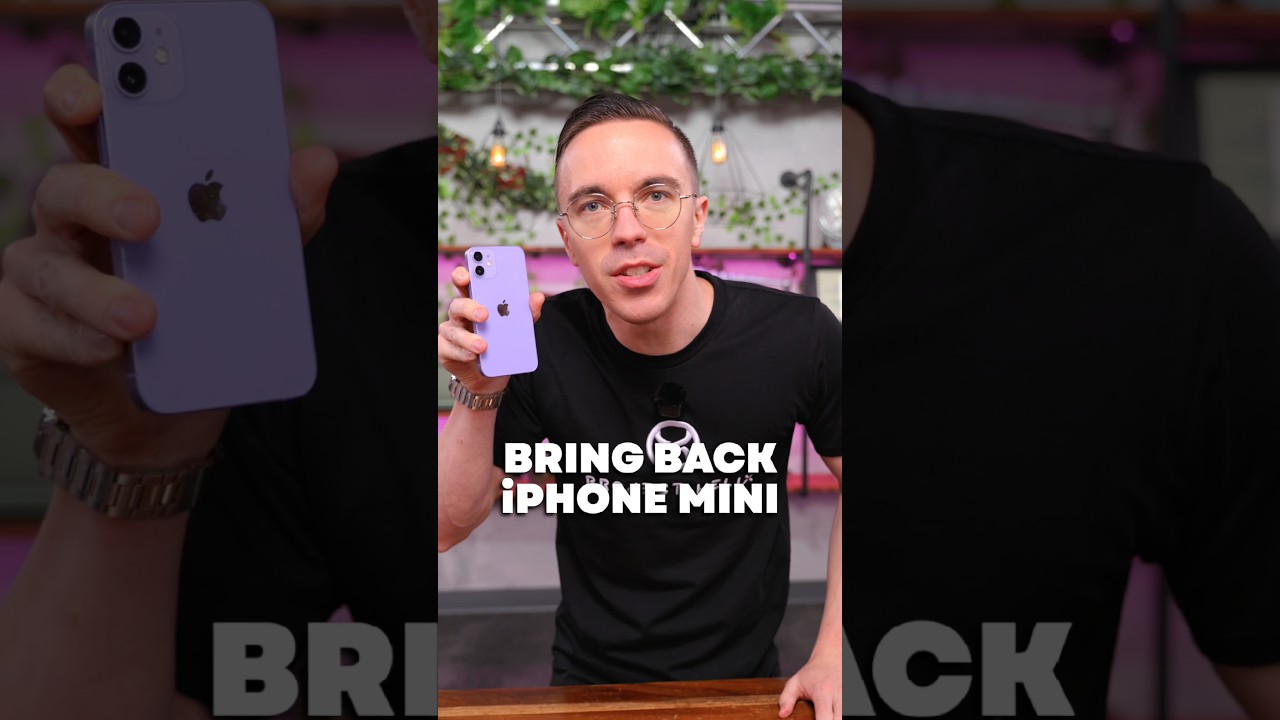 Bring Back the iPhone Mini