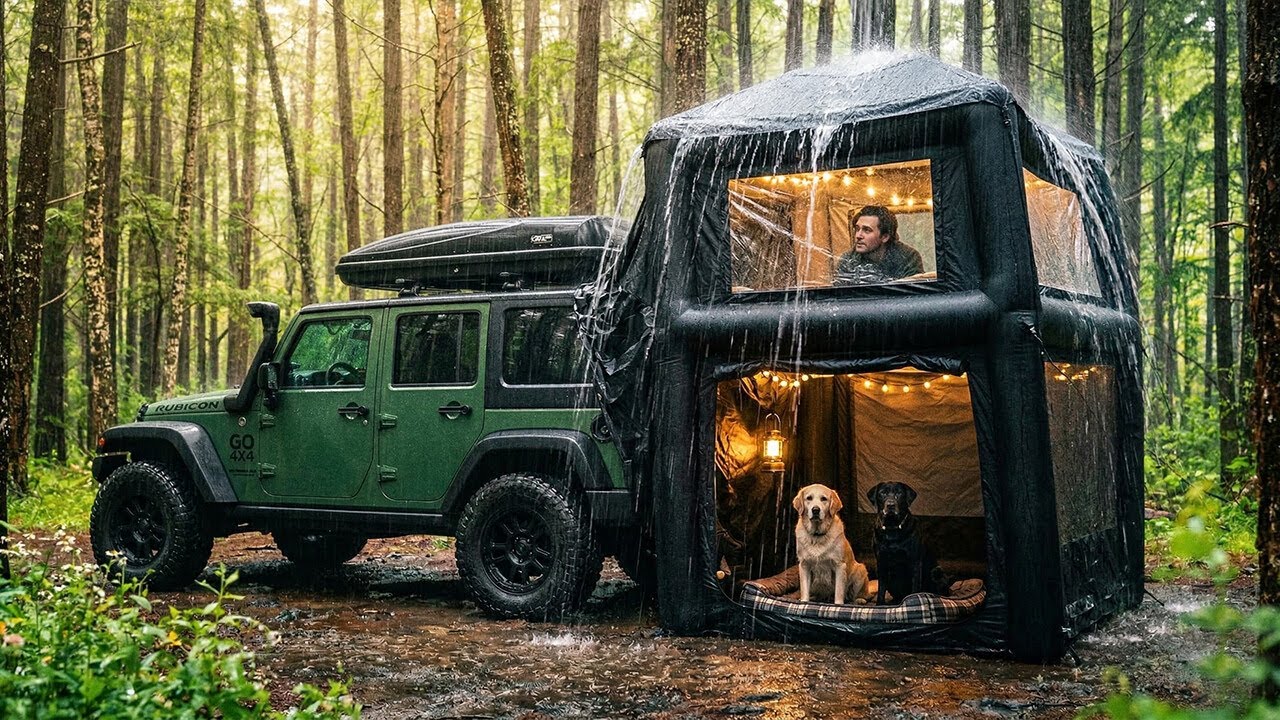 Build Your Own Survival Setup for Solo Camping 🛠️🌳