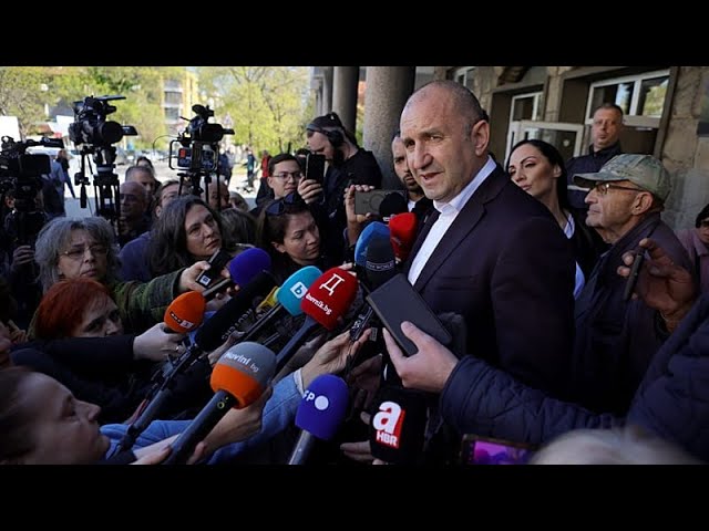Bulgaria’s former President Rumen Radev set to win parliamentary vote