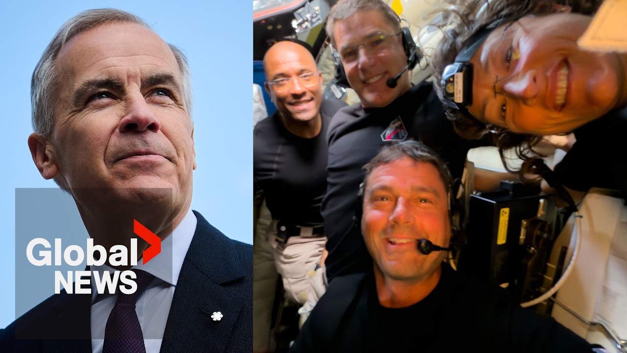 Carney’s long-distance call to space: PM speaks with Jeremy Hansen, Artemis II crew