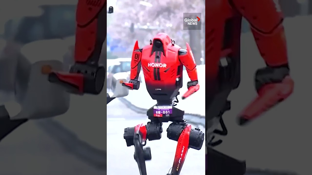 Chinese humanoid robots outrun humans in half-marathon, setting records