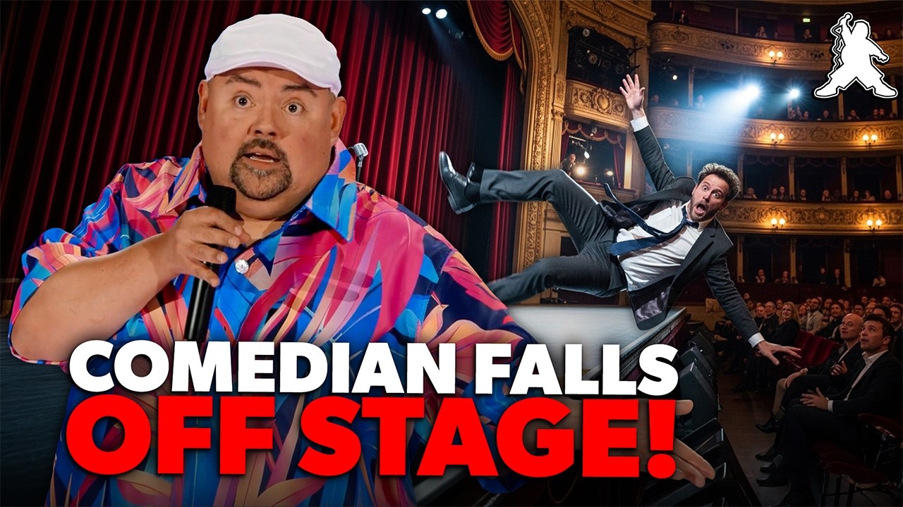Comedian Falls Off Stage!