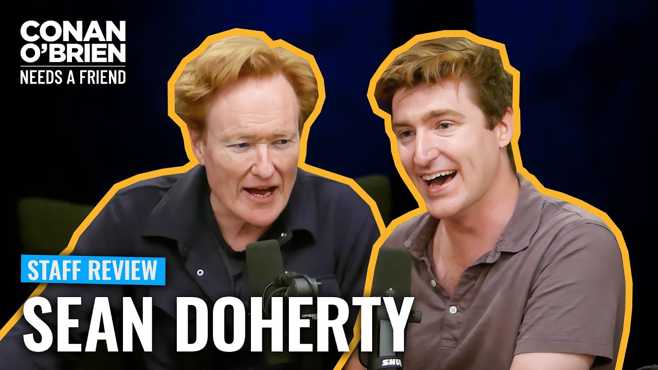 Conan Conducts A Staff Review With Producer Sean Doherty | Conan O’Brien Needs A Friend