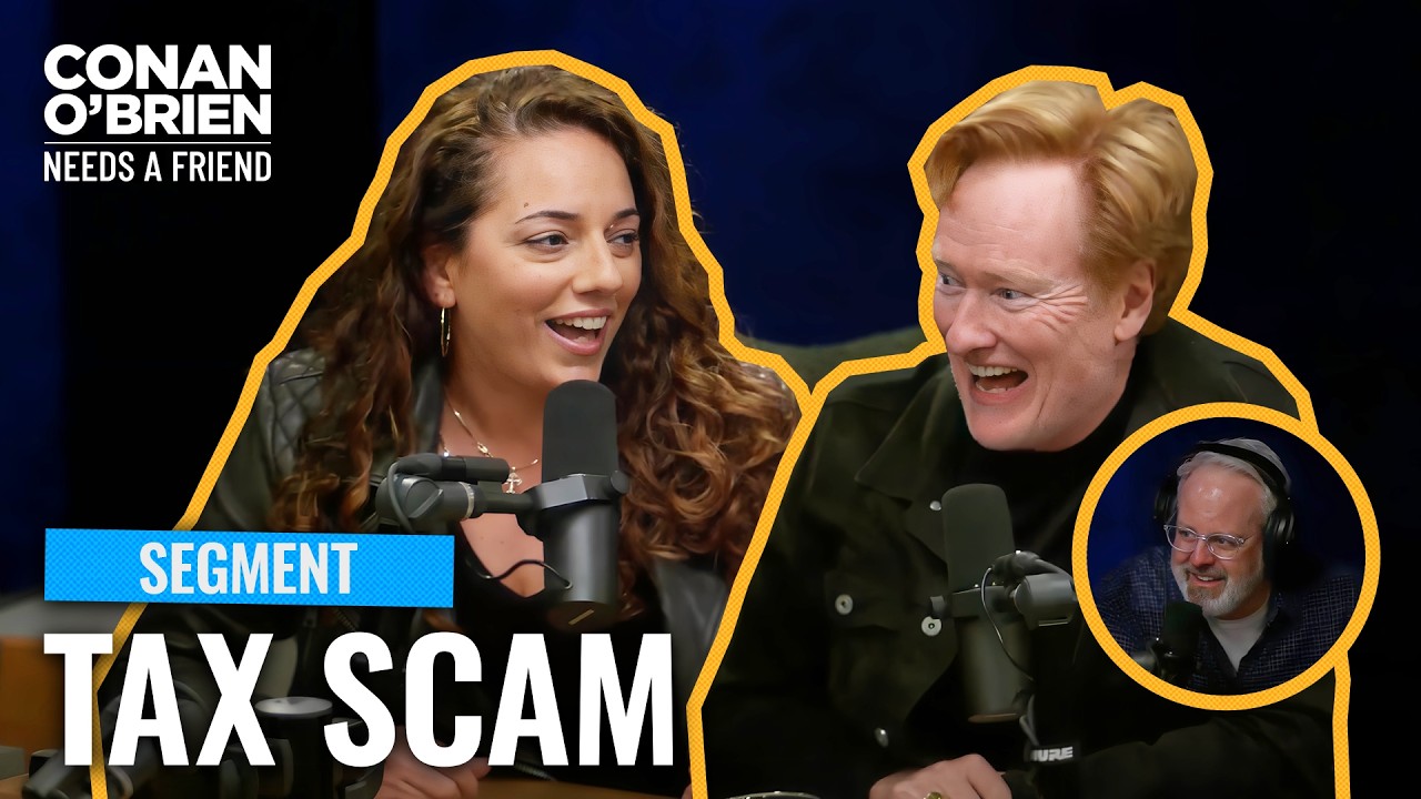 Conan Wants Aaron Bleyaert To Be Audited | Conan O’Brien Needs A Friend