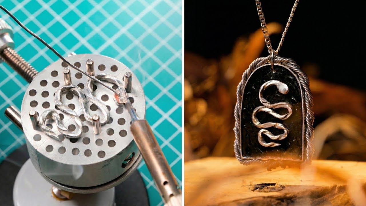 Creative DIY Jewelry from Coins & Forks 🔥