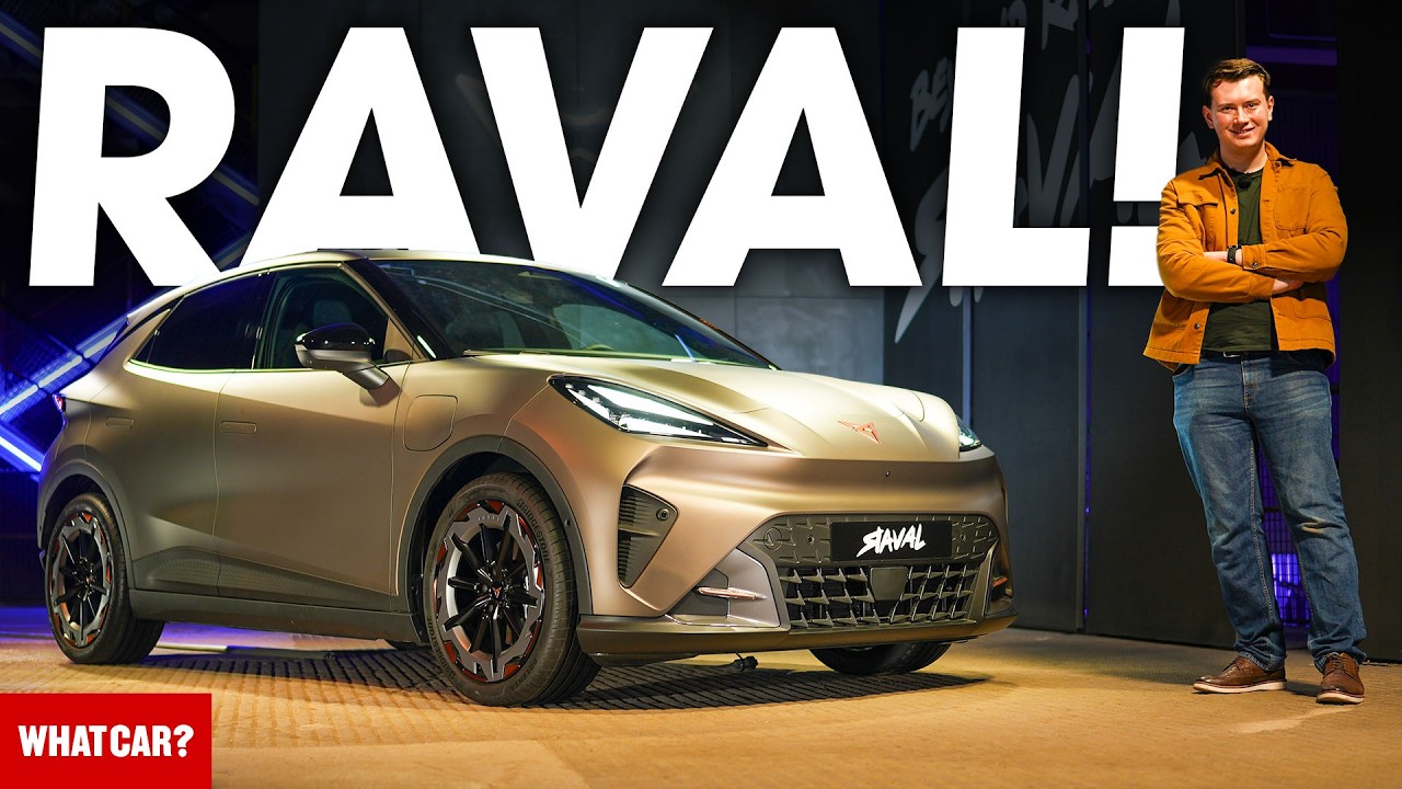 Cupra Raval first look – BIGGER & FASTER than a Renault 5!