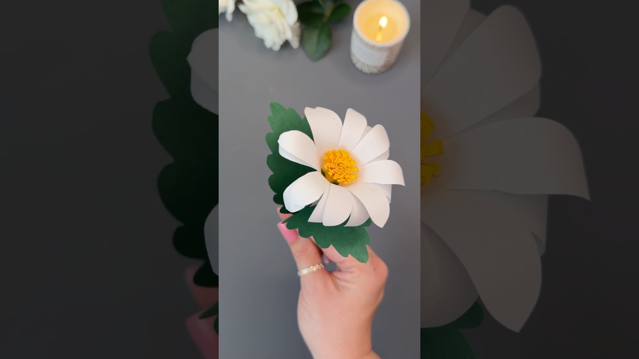 DIY Amazing Paper Daisy Flowers 🌼💫