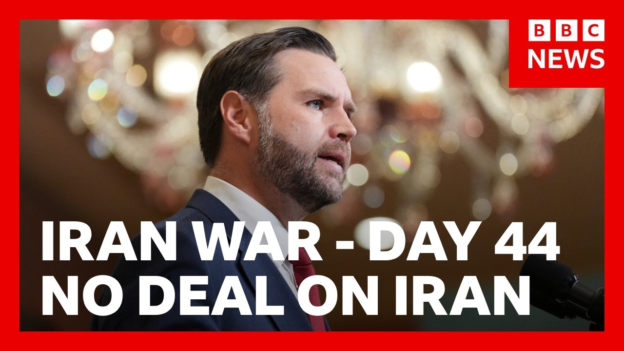 Donald Trump reacts after US-Iran peace talks fail to reach agreement | BBC News