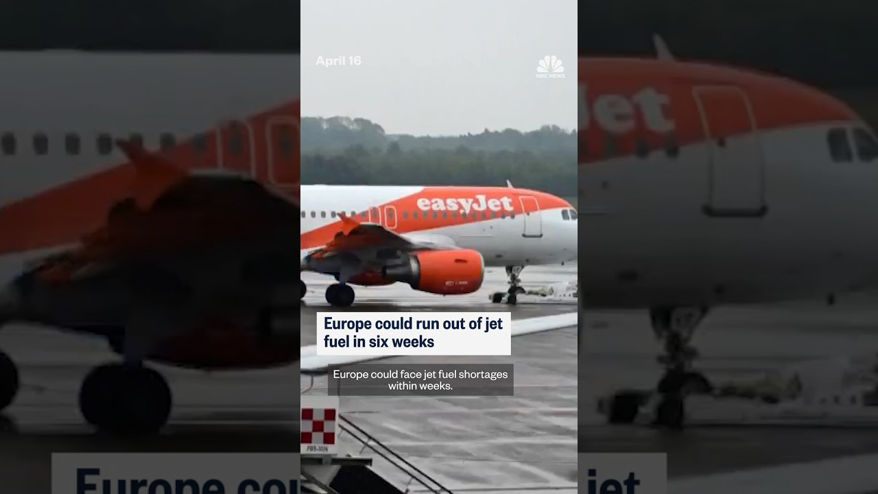 Europe could run out of jet fuel in six weeks