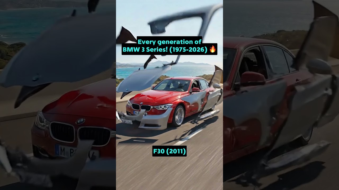 Every generation of BMW 3 Series! Which is your favourite? 👀