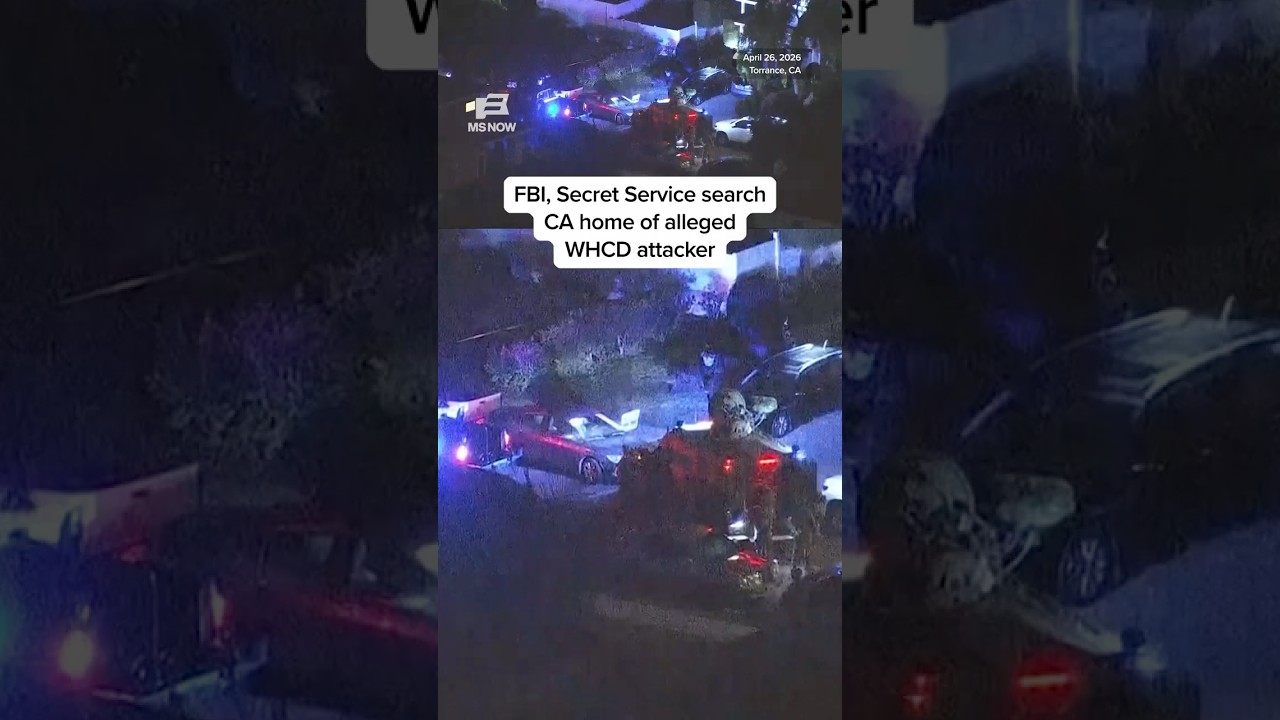 FBI, Secret Service search CA home of alleged WHCD attacker