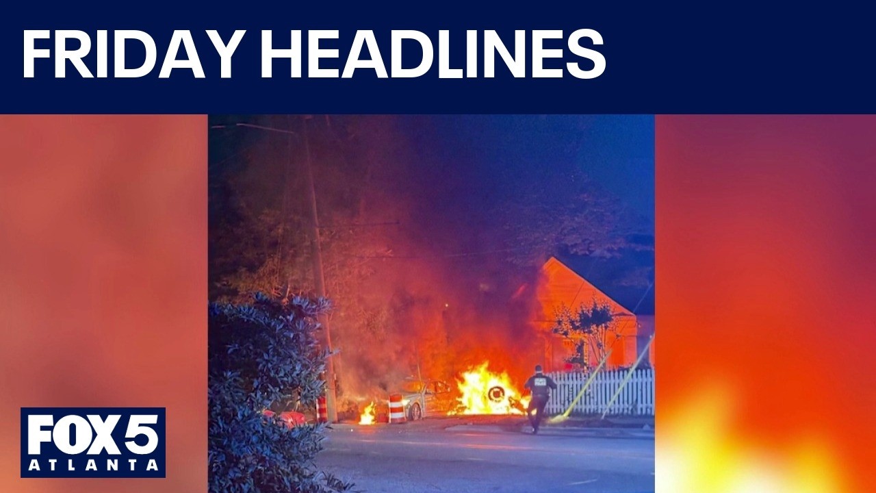 Fiery crash; Cop City indictment; wildfires | FOX 5 News
