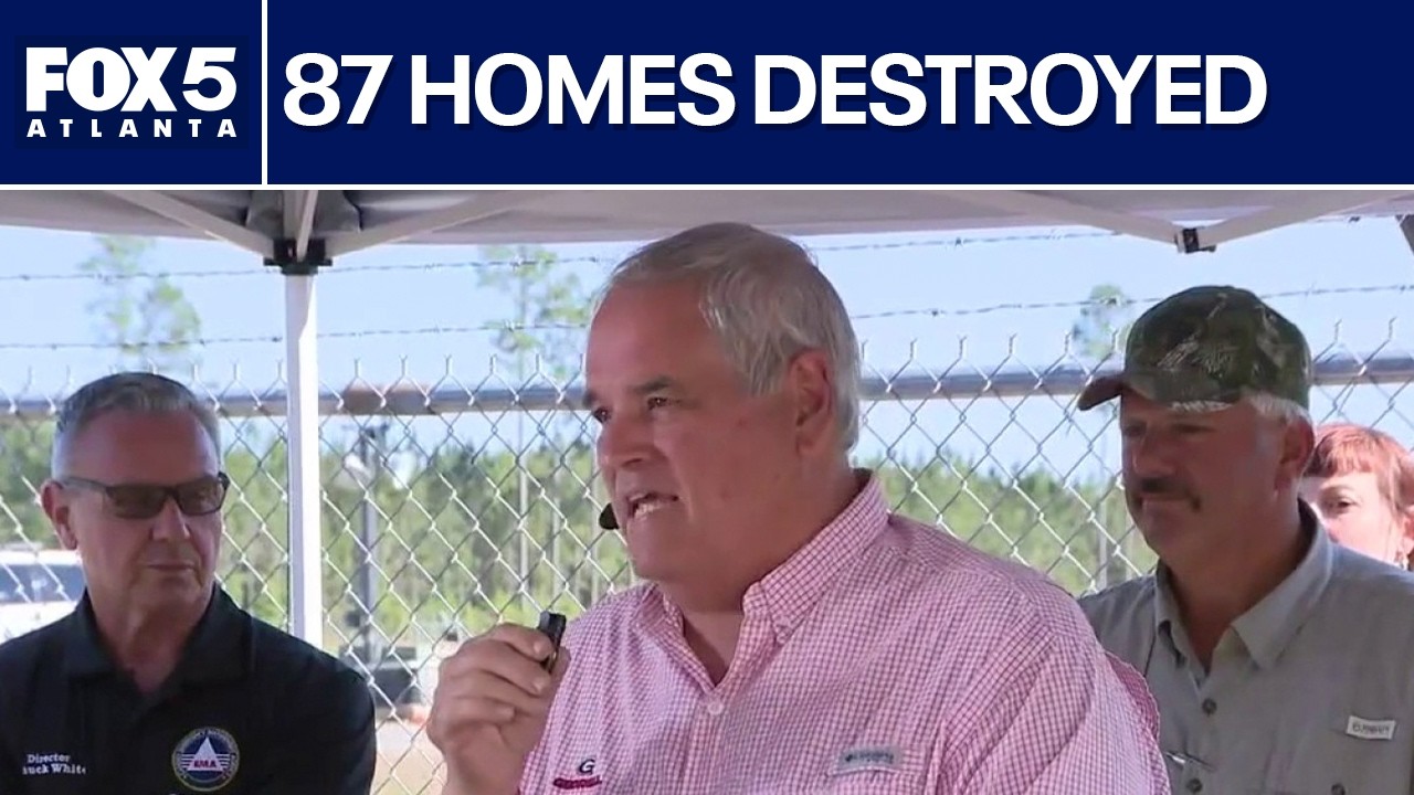 ‘Fire has intensified’: Brantley County on shifting winds | FOX 5 News