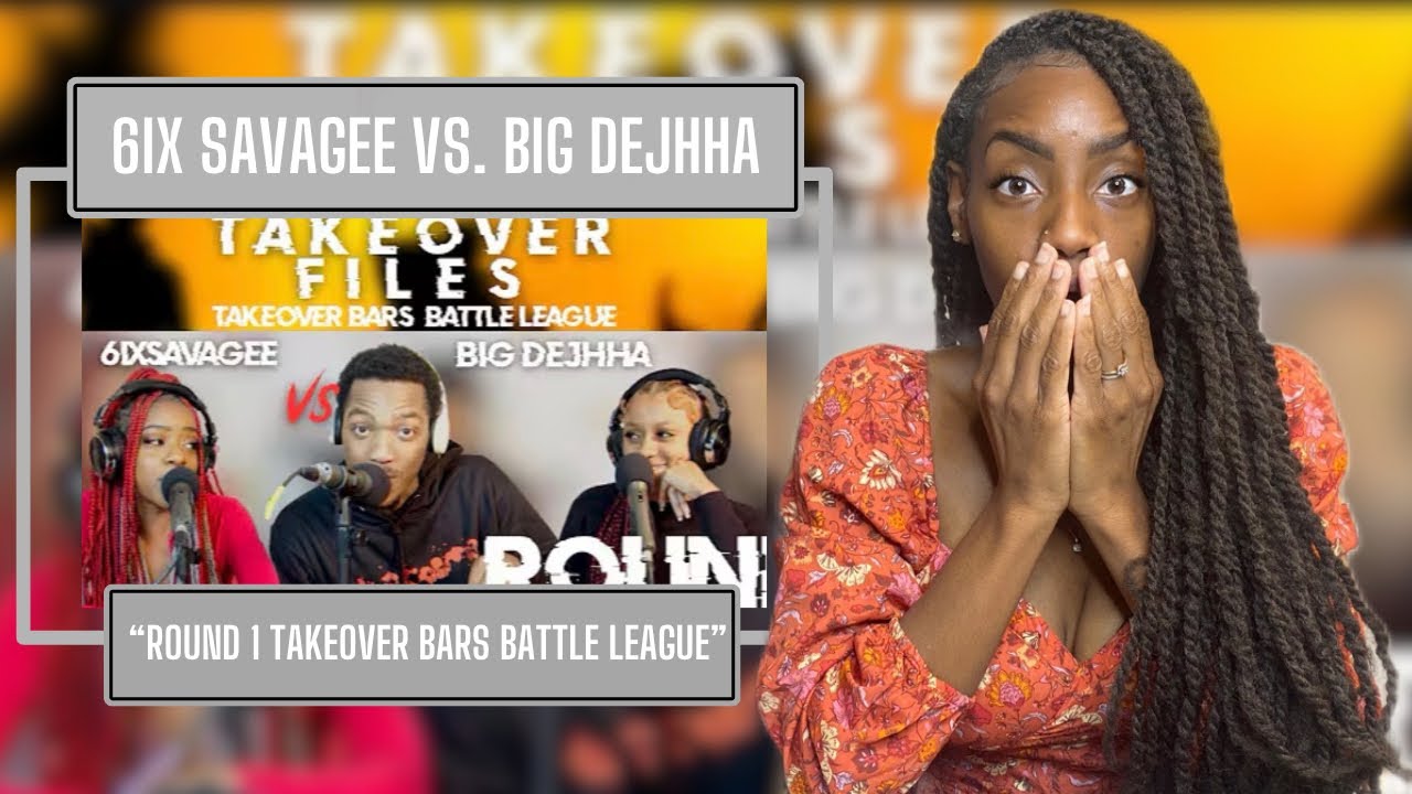 First Time Hearing 6ix Savagee vs Big Dejhha : Round 1 || Takeover Bars Battle League|  Reaction 🔥🔥🔥