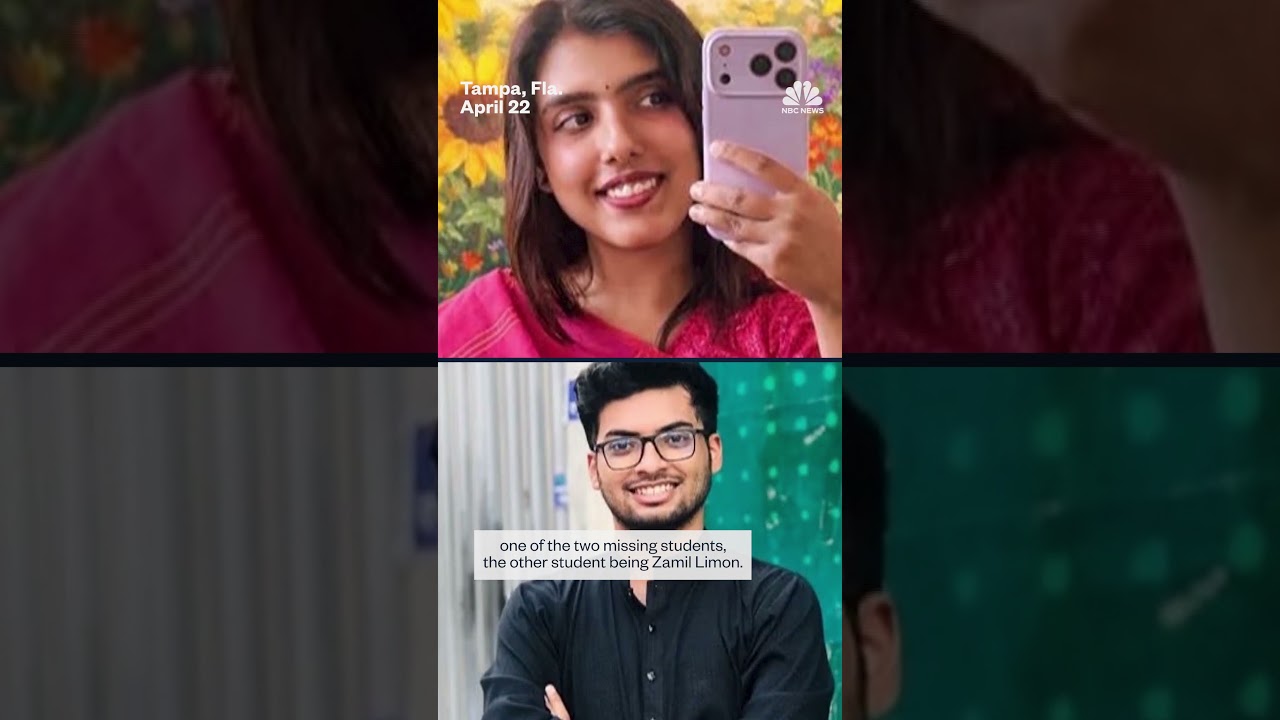 Florida police search for two missing USF students