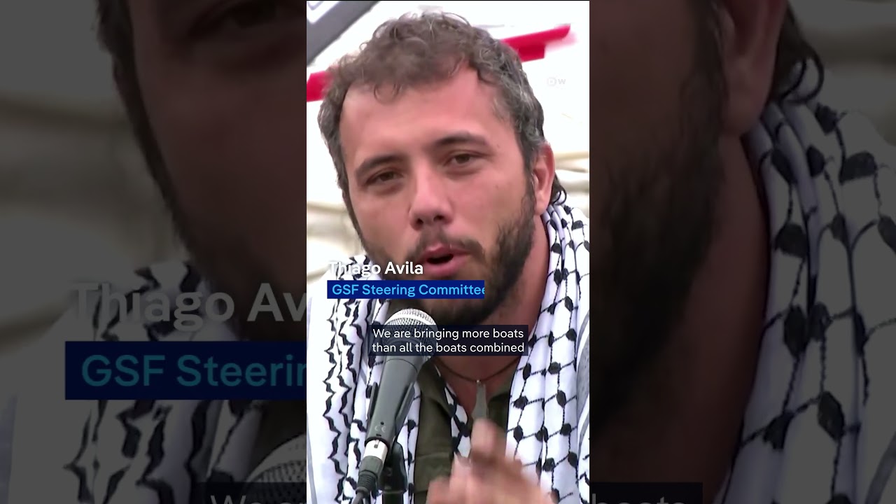 Gaza aid flotilla sets sail | DW News
